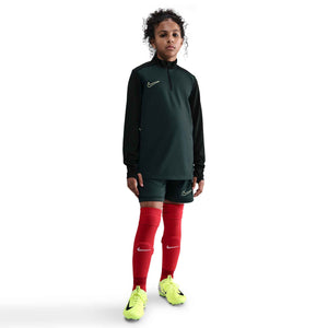 NIKE JR ACADEMY25 DRILL TOP SEAWEED/BLACK