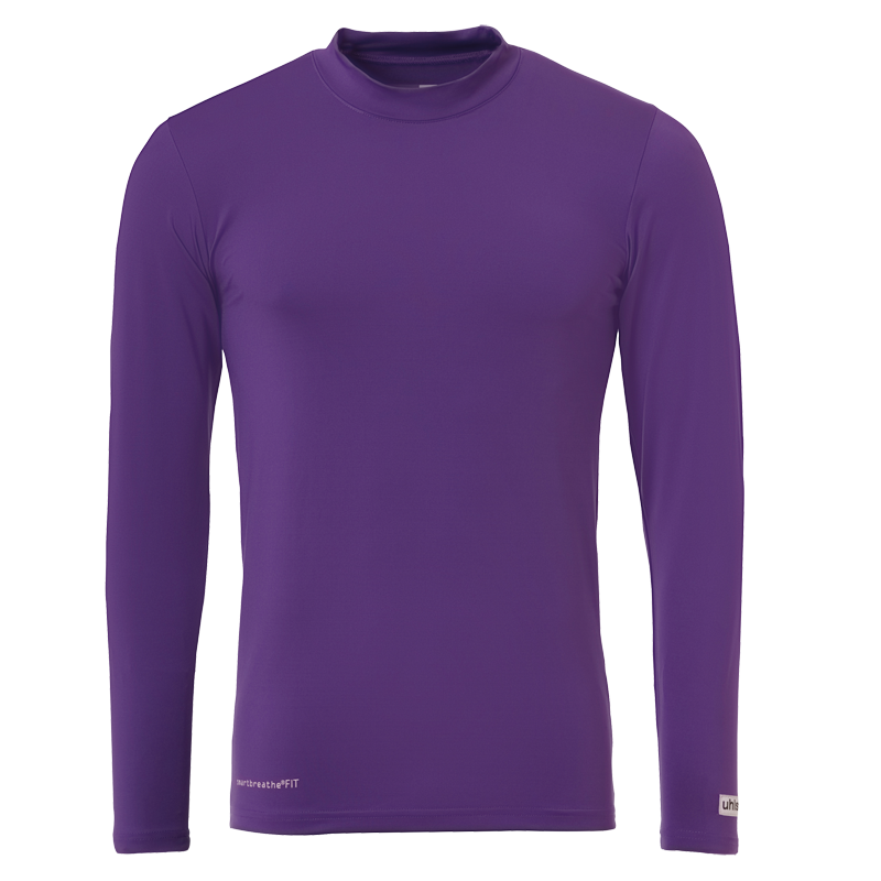 UHL DISTINCTION COLORS BASELAYER LIME PURPLE