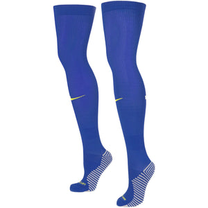 NIKE BARCELONA 25-26 HOME SOCK DEEP ROYAL/MIDWEST GOLD