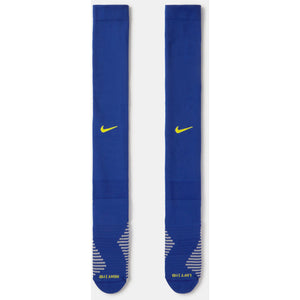 NIKE BARCELONA 25-26 HOME SOCK DEEP ROYAL/MIDWEST GOLD