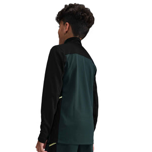 NIKE JR ACADEMY25 DRILL TOP SEAWEED/BLACK