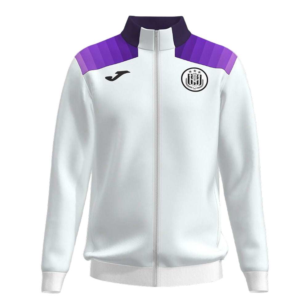 JOMA ANDERLECHT 25-26 PRESENTATION JACKET WHITE/PURPLE