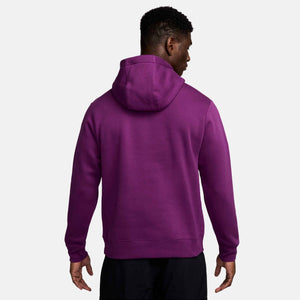 NIKE BARCELONA 25-26 CLUB FLEECE HOODY BRIGHT GRAPE