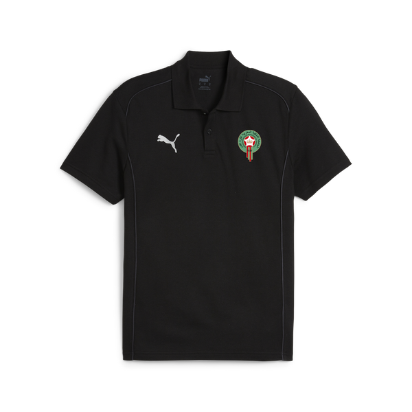 PUMA MAROKKO 2025 CASUAL POLO BLACK/SILVER
