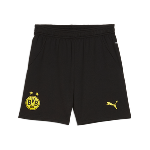 PUMA JR DORTMUND 24-25 HOME SHORT BLACK/FASTER YELLOW