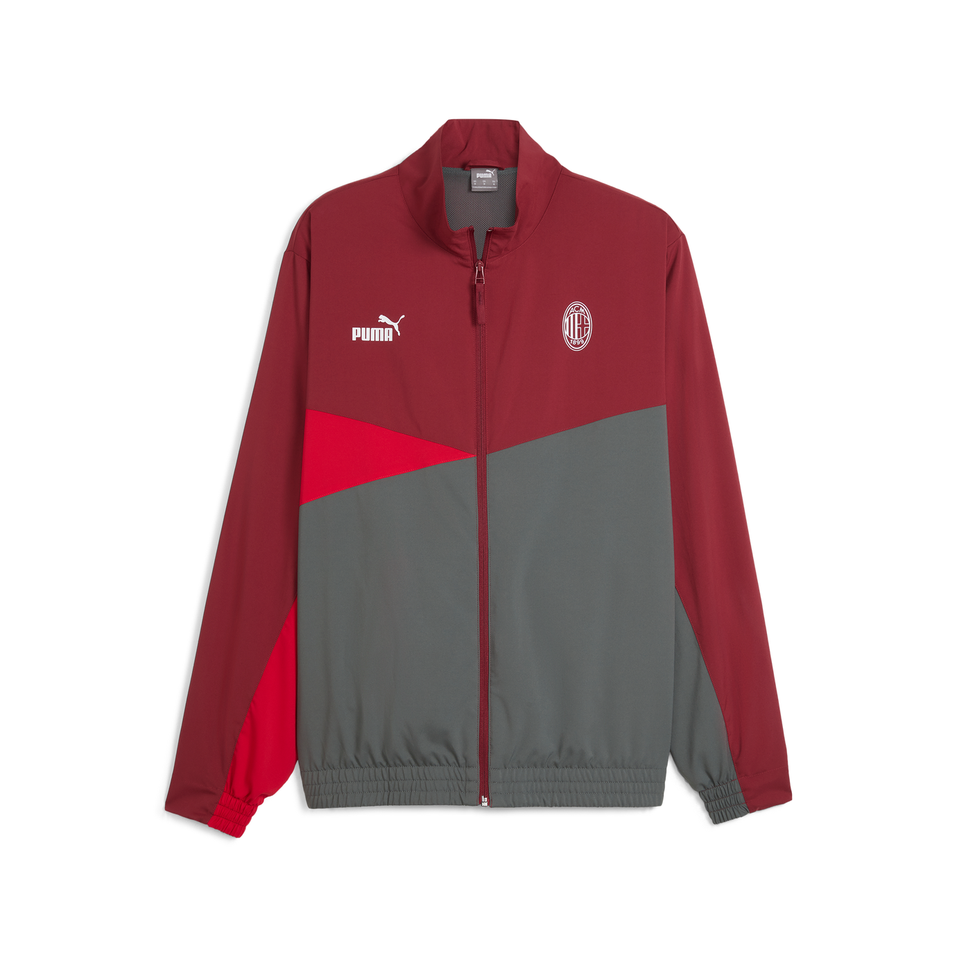 PUMA AC MILAN 23-24 WOVEN JACKET REGAL RED