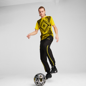 PUMA DORTMUND 24-25 PRE-MATCH SS JERSEY FASTER YELLOW/BLACK