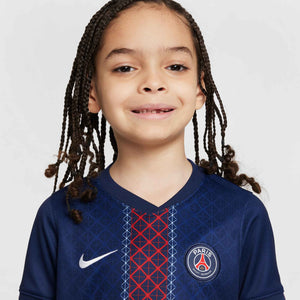 NIKE JR PSG 25-26 LB HOME KIT MIDNIGHT NAVY/WHITE