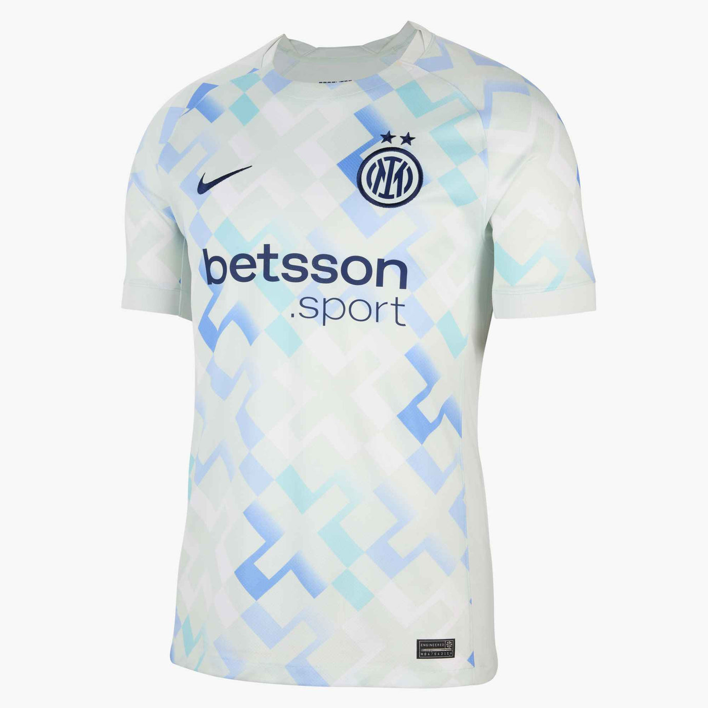 NIKE INTER 25-26 AWAY JERSEY GHOST AQUA/WHITE