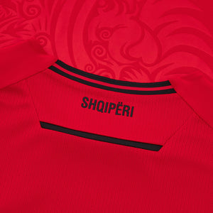 MACRON ALBANIA 25-26 HOME JERSEY RED/BLACK