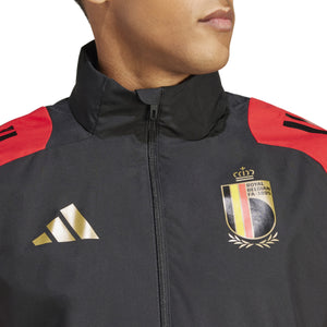 ADI BELGIË EURO24 ALL-WHEATER JACKET BLACK/RED