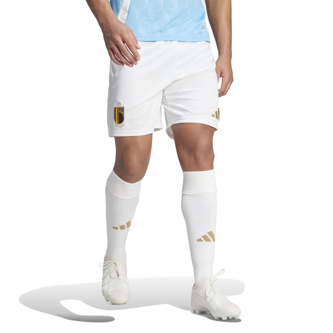 ADI BELGIË EURO24 AWAY SHORT WHITE