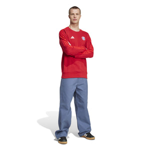 ADI BAYERN 24-25 DNA SWEATER POWER RED