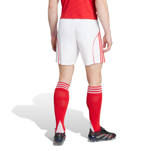 ADI ARSENAL 25-26 HOME SHORT WHITE/SCARLET RED