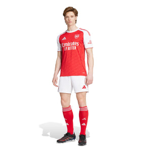 ADI ARSENAL 25-26 HOME SHORT WHITE/SCARLET RED