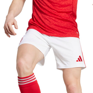 ADI ARSENAL 25-26 HOME SHORT WHITE/SCARLET RED