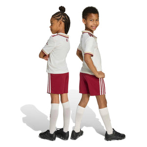 ADI JR ARSENAL 25-26 THIRD MINIKIT CLOUD WHITE/BURGUNDY