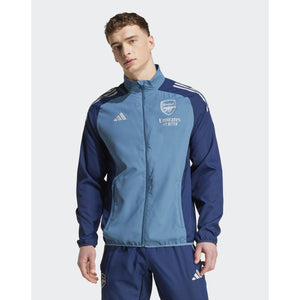 ADI ARSENAL 25-26 PRESENTATION JACKET BLANCH BLUE