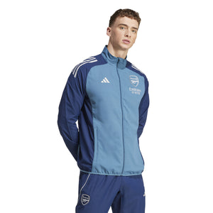 ADI ARSENAL 25-26 PRESENTATION JACKET BLANCH BLUE