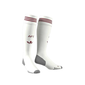 ADI ARSENAL 25-26 THIRD SOCK CLOUD WHITE/BURGUNDY