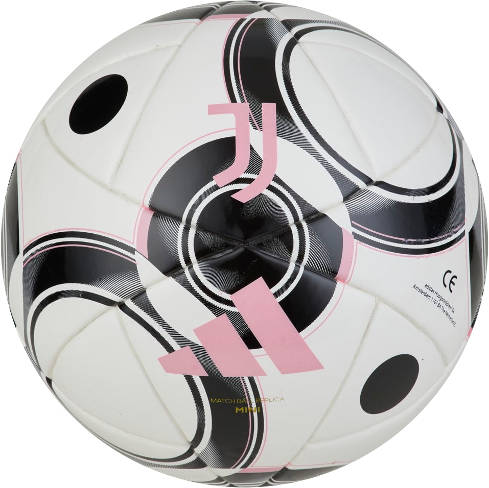 ADI JUVE 25-26 HOME MINI BALL WHITE/BLACK/PINK