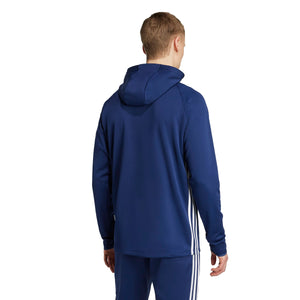 ADI TIRO 25 ESSENTIALS WINTER TOP TEAM NAVY BLUE/RED