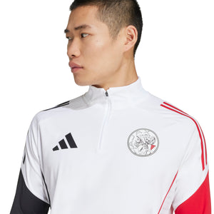 ADI AJAX 25-26 TR TOP WHITE/BLACK/BOLD RED