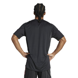 ADI AJAX 25-26 TR JERSEY BLACK/BOLD RED