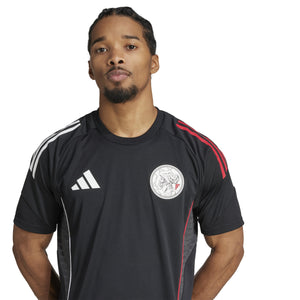 ADI AJAX 25-26 TR JERSEY BLACK/BOLD RED