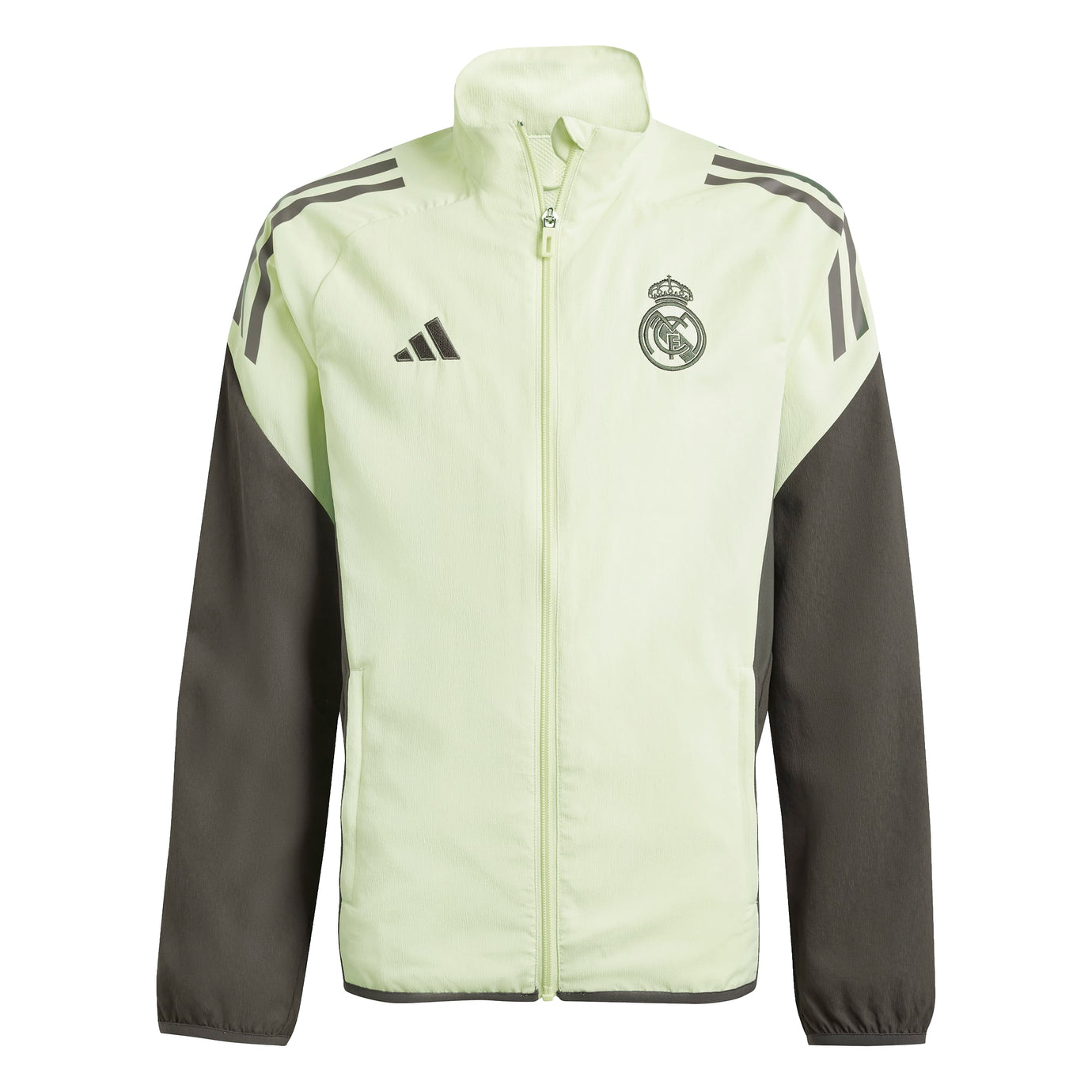ADI JR REAL 25-26 PRESENTATION JACKET ALMOST LIME