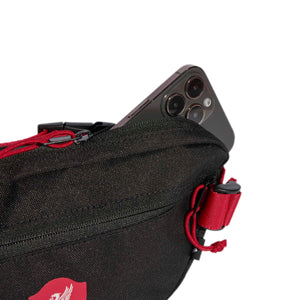 ADI LIVERPOOL 25-26 WAISTBAG BLACK/STRAWBERRY RED