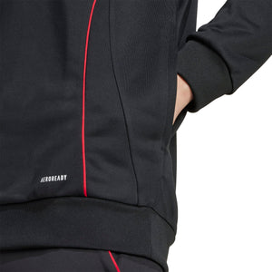 ADI AJAX 25-26 TR HOODY BLACK/BOLD RED