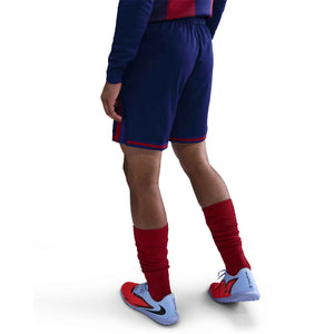 NIKE BARCELONA 25-26 HOME SHORT DEEP ROYAL/NOBLE RED