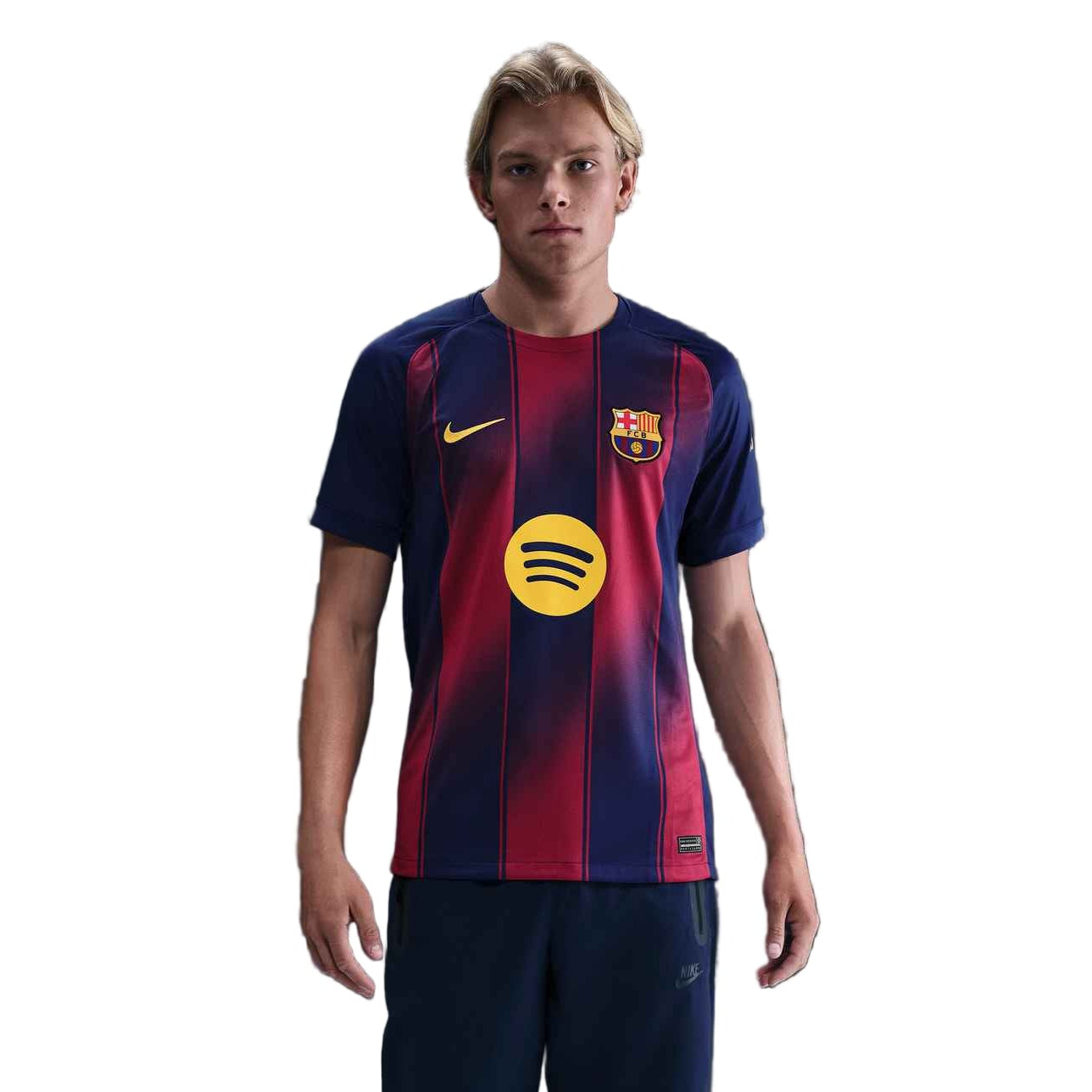 NIKE BARCELONA 25-26 HOME JERSEY DEEP ROYAL/MIDWEST GOLD