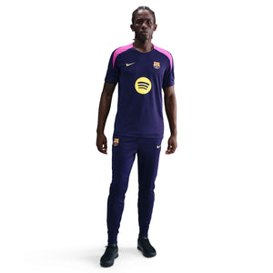 NIKE BARCELONA 25-26 STRIKE SS TOP IMPERIAL PURPLE/MIDWEST GOLD