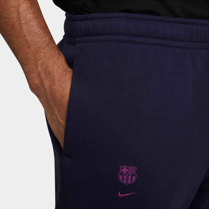 NIKE BARCELONA 25-26 CLUB FLEECE PANT IMPERIAL PURPLE
