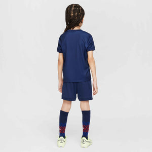NIKE JR PSG 25-26 LB HOME KIT MIDNIGHT NAVY/WHITE