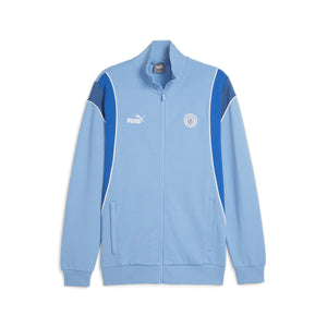 PUMA CITY 23-24 ARCHIVE TRACK JACKET LIGHT BLUE/LAKE BLUE