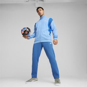 PUMA CITY 23-24 ARCHIVE TRACK JACKET LIGHT BLUE/LAKE BLUE