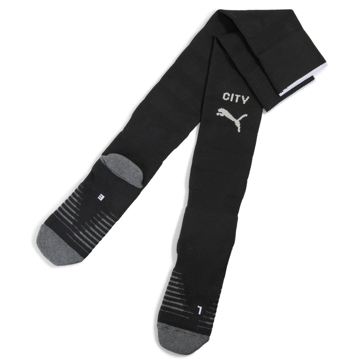 PUMA CITY 25-26 AWAY SOCK BLACK