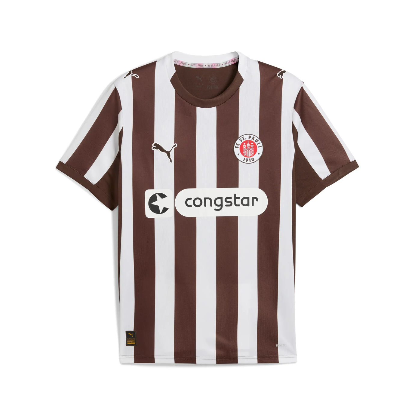 PUMA ST PAULI 25-26 HOME JERSEY EXPRESSO BROWN