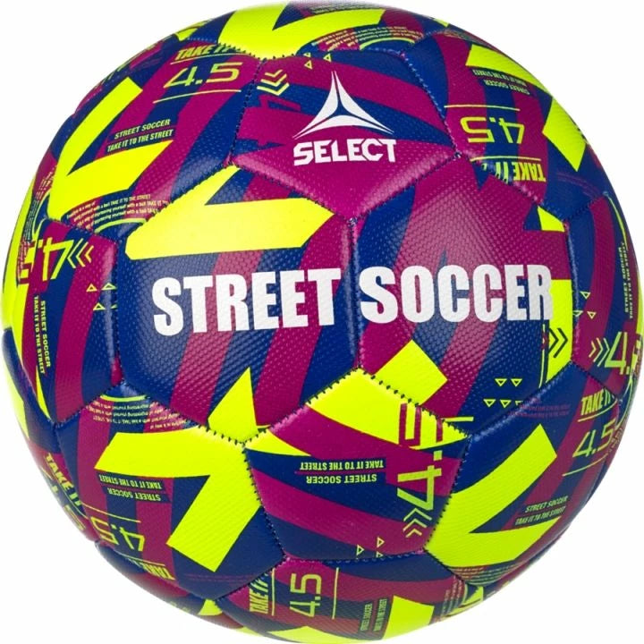 SELECT STREET SOCCER PURPLE/YELLOW/WHITE