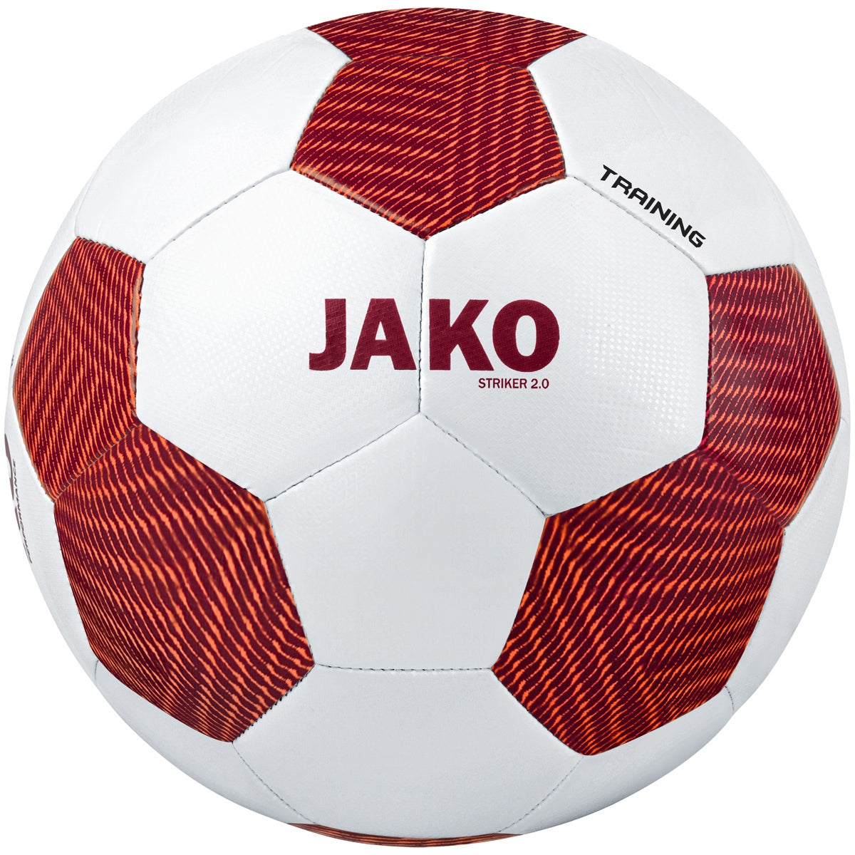 JAKO STRIKER 2.0 TRG BAL WHITE/RED/FLUO ORANGE