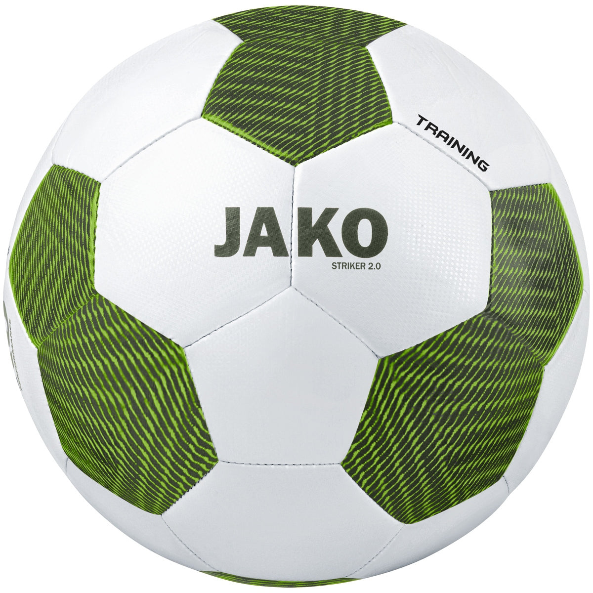 JAKO STRIKER 2.0 TRG BAL WHITE/FLUO GREEN