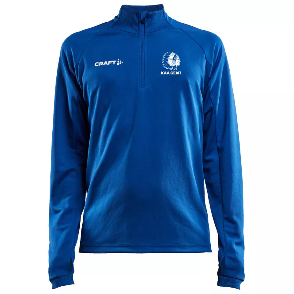 CRAFT GENT 21-22 EVOLVE HALFZIP CLUB COBOLT