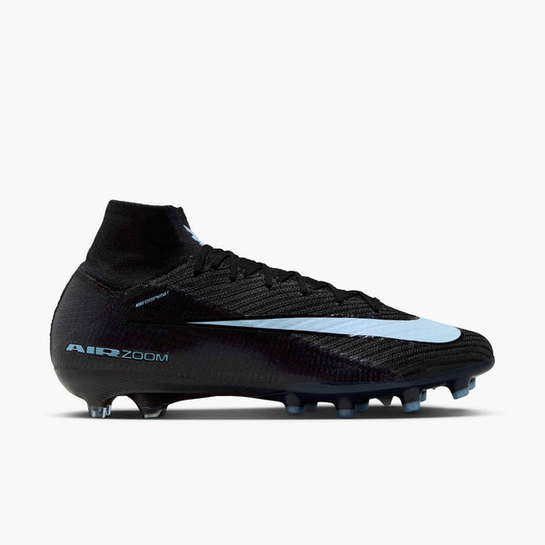 NIKE ZM SUPERFLY 10 ELITE AG BLACK/ICE BLUE
