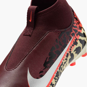 NIKE JR ZM SUPERFLY 10 ACADEMY FG UNITED BURGUNDY CRUSH