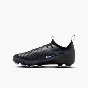 NIKE JR PHANTOM 6 LOW ACADEMY FG BLACK/ICE BLUE