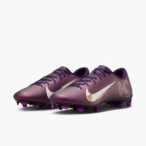 NIKE ZM VAPOR 16 ACADEMY FG MBAPPE GRAND PURPLE/IVORY