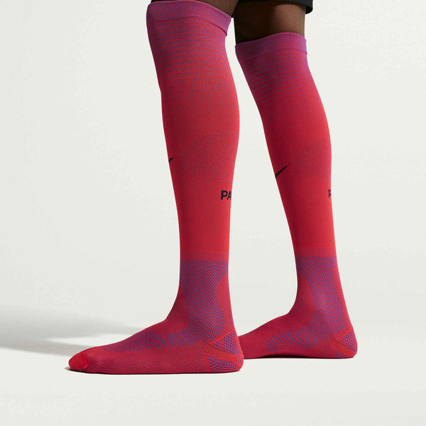 NIKE PSG 26-27 AWAY SOCK GLOBAL RED/HYPER ROYAL